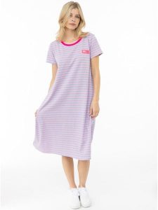 Zwillingsherz Sukienka "Dress for Yourself" w kolorze jasnoróżowo-błękitnym rozmiar: L/XL. Niebieskie sukienki Zwillingsherz, na co dzień, l, bez wzorów, bez kołnierzyka, bez ramiączek, maxi, proste. Za 218,75 zł.