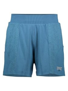 Reebok Szorty dresowe "Varsity" w kolorze błękitnym rozmiar: S. Niebieskie szorty Reebok, bez wzorów, z bawełny. Za 96,95 zł.