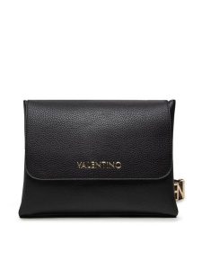 Valentino Torebka Alexia VBS5A803 Czarny. Czarne listonoszki Valentino, bez wzorów, ze skóry, bez dodatków. Za 419,99 zł.
