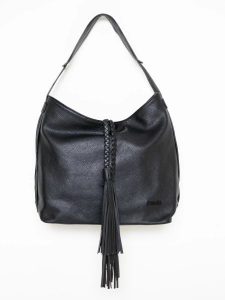 Torba damska shopperka w stylu boho czarna jj574064 906. Czarne torebki klasyczne Big Star, z aplikacjami, ze skóry, zdobione, bez dodatków. Za 189,99 zł.