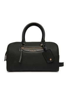 MICHAEL Michael Kors Torebka Md Duffle Satchel 30S6GTVS8L Czarny. Czarne kuferki MICHAEL Michael Kors, bez wzorów, ze skóry, bez dodatków. Za 1 369,00 zł.