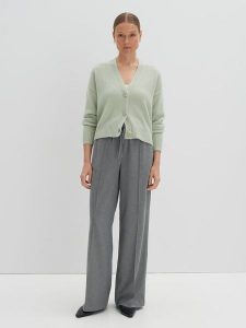 Someday Kaszmirowy kardigan w kolorze jasnozielonym rozmiar: M. Zielone kardigany someday., z kaszmiru. Za 434,99 zł.