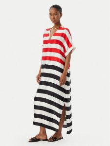 LOLA CASADEMUNT Sukienka letnia LS2616013 Kolorowy Relaxed Fit. Kombinezony LOLA CASADEMUNT, na lato, m, bez wzorów, bez kołnierzyka, bez ramiączek. Za 459,99 zł.