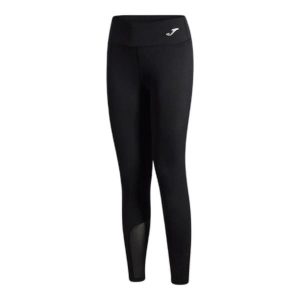 Damskie legginsy Joma R-Night. Czarne legginsy JOMA, bez wzorów, z materiału, z podwyższonym stanem, długie. Za 213,00 zł.
