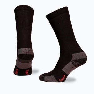Skarpety trekkingowe Teko Tactical Merino Boot Crew Height. Czarne skarpetki TEKO, bez wzorów. Za 61,00 zł.