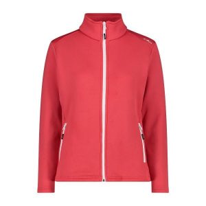 Damska rozciągliwa polarowa bluza z zamkiem CMP. Czerwone bluzy CMP, na zimę, bez wzorów, z polaru, bez kaptura. Za 340,00 zł.