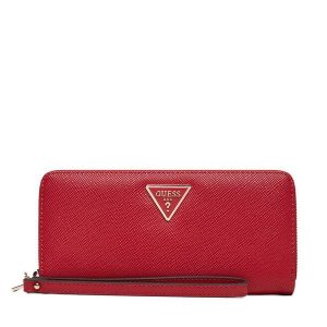 Portfel Guess. Czerwone portfele Guess, z aplikacjami. Za 249,99 zł.