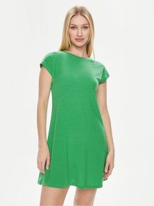 Vero Moda Sukienka codzienna Ava 10304703 Zielony Loose Fit. Zielone kombinezony Vero Moda, s, bez wzorów, z lyocellu, bez kołnierzyka, bez ramiączek. Za 119,99 zł.