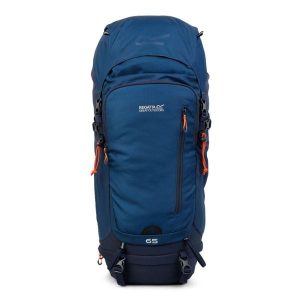 Plecak trekkingowy Regatta Highton V2 EU276 65L. Niebieskie plecaki Regatta. W wyprzedaży za 299,99 zł.