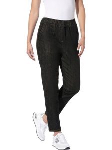 Heine Dżinsy - Regular fit - w kolorze antracytowym rozmiar: 42. Czarne jeansy Heine, bez wzorów. Za 60,99 zł.