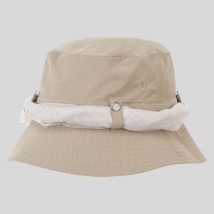 Kapelusz Craghoppers NosiLife Jungle Hat. Białe kapelusze Craghoppers, bez wzorów, sportowe. Za 167,99 zł.