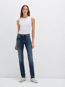 MAVI Dżinsy - Skinny fit - w kolorze granatowym rozmiar: W27/L30. Niebieskie jeansy Mavi, bez wzorów. Za 124,95 zł.