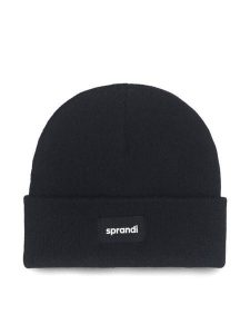 Sprandi Czapka 0M3-003-AW23 Czarny. Czarne czapki Sprandi, bez wzorów, z materiału. Za 49,99 zł.