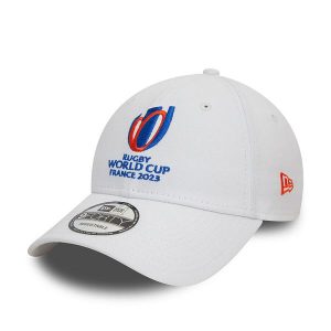 Czapka 9forty Coupe du Monde Rugby 2023. Białe czapki New Era, bez wzorów, sportowe. Za 145,50 zł.