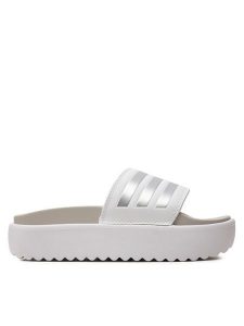 Adidas Klapki adilette Platform Slides IE9703 Biały. Białe kalosze ADIDAS, bez wzorów, z syntetyku. Za 239,99 zł.
