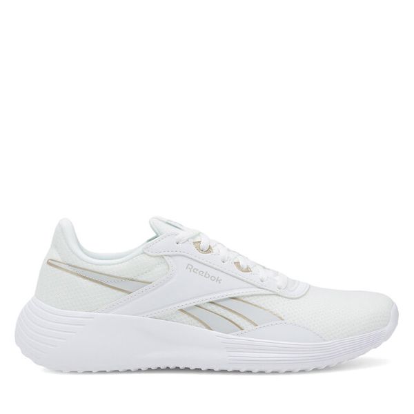 Buty do biegania Reebok. Białe buty sportowe Reebok, bez wzorów, bez zapięcia, do biegania. Za 199,99 zł.