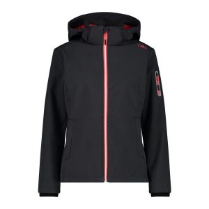 Kurtka damska turystyczna CMP 39A5006. Czarne kurtki CMP, l, bez wzorów, bez kaptura. W wyprzedaży za 334,55 zł.