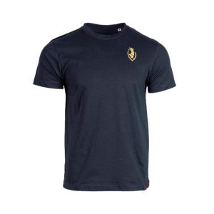 Koszulka Pogoń Szczecin - Gryf. Bluzki POGOŃ, m, bez wzorów, z bawełny, sportowe, bez kołnierzyka, bez ramiączek. Za 79,99 zł.