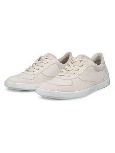 Ecco Skórzane sneakersy "Leisure" w kolorze beżowym rozmiar: 36. Brązowe trampki ecco, bez wzorów, bez zapięcia. Za 180,49 zł.