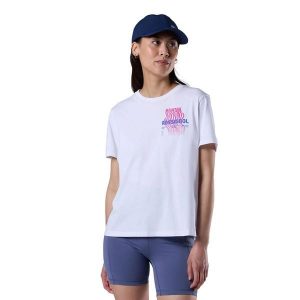 T-shirt damski Rossignol Waterfall. Białe t-shirty Rossignol, bez wzorów, bez kołnierzyka, bez ramiączek. Za 275,50 zł.