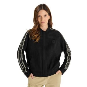 Kurtka damska Le Temps des cerises Olivia. Czarne kurtki Le Temps Des Cerises, bez wzorów, bez kaptura. W wyprzedaży za 343,10 zł.