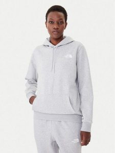 The North Face Bluza Simple Dome NF0A89EY Szary Regular Fit. Szare bluzy The North Face, s, bez wzorów, z bawełny, bez kaptura. Za 299,99 zł.