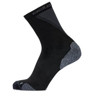 Skarpetki do biegania Odlo CERAMICOOL RUN. Czarne skarpetki ODLO, bez wzorów. Za 82,00 zł.