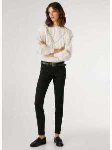 Pepe Jeans Dżinsy "Soho" - Skinny fit - w kolorze antracytowym rozmiar: W29/L32. Czarne jeansy Pepe Jeans, z aplikacjami, z jeansu. Za 217,99 zł.