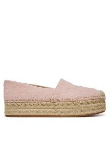 MICHAEL Michael Kors Espadryle Lynn 40S5LYFP3D Różowy. Czerwone espadryle MICHAEL Michael Kors, bez wzorów, z materiału, bez obcasa. Za 679,99 zł.