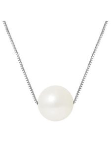 Pearline Złoty naszyjnik z perłą - dł. 42 cm rozmiar: onesize. Szare naszyjniki Pearline, z perłą, złote. Za 391,99 zł.