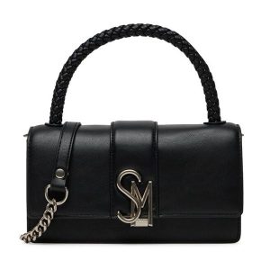 Torebka Steve Madden. Czarne torebki klasyczne Steve Madden, bez wzorów, bez dodatków. Za 319,99 zł.