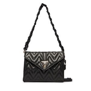 Torebka Guess. Czarne torebki klasyczne Guess, z aplikacjami, bez dodatków. Za 289,99 zł.