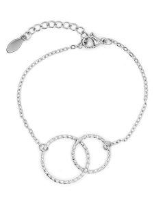 MOODE Bransoletka "Kelly" z elementami ozdobnymi rozmiar: onesize. Bransoletki MOODE, ze stali. Za 96,60 zł.