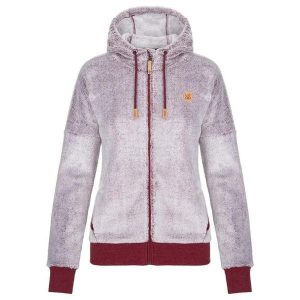 Damska bluza Loap Chara Pink. Czarne bluzy ZSPORT, bez wzorów, z polaru, bez kaptura. Za 177,99 zł.