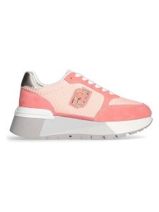 Liu Jo Sneakersy w kolorze pomarańczowym rozmiar: 37. Pomarańczowe trampki Liu Jo, bez wzorów, z materiału, bez zapięcia. Za 301,64 zł.