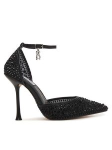 Steve Madden Szpilki Sparx-MS 11005255 Czarny. Czarne szpilki Steve Madden, bez wzorów, z materiału, bez obcasa. Za 639,99 zł.