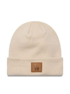 New Era Czapka Team Patch Cuff Bea 60565197 Beżowy. Brązowe czapki New Era, bez wzorów, z materiału. Za 129,99 zł.
