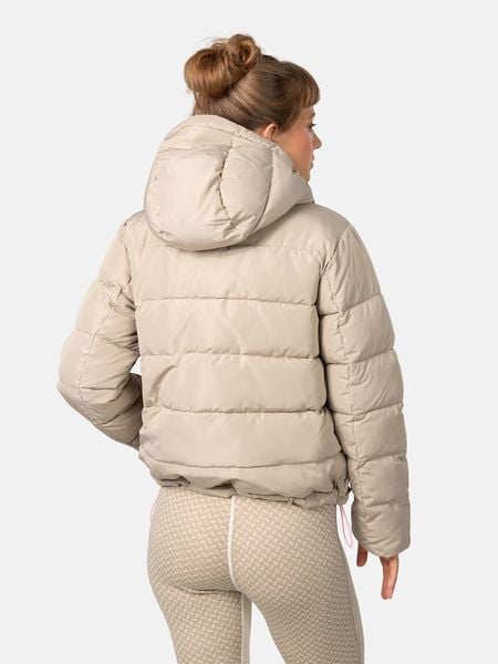 KARI TRAA Kurtka pikowana "Linn" w kolorze szarobrązowym rozmiar: S. Brązowe kurtki Kari Traa, s, bez wzorów, bez kaptura. Za 484,31 zł.