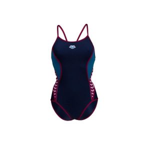 Damski kostium kąpielowy 1-częściowy Arena Icons Super Fly. Niebieskie stroje jednoczęściowe Arena, bez wzorów. Za 283,00 zł.