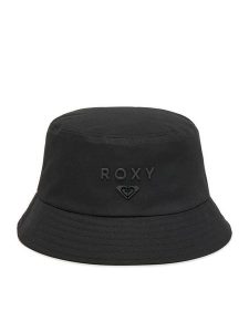 Roxy Kapelusz RX-W3-003-SS25 Czarny. Czarne kapelusze Roxy, bez wzorów, z bawełny. Za 59,99 zł.