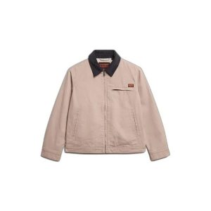 Kurtka damska Superdry Ranch. Brązowe kurtki Superdry, bez wzorów, bez kaptura. Za 421,70 zł.