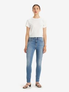 Levi´s Dżinsy "Cool Wild Times" - Skinny fit - w kolorze niebieskim rozmiar: W27/L28. Niebieskie jeansy z aplikacjami. Za 197,17 zł.