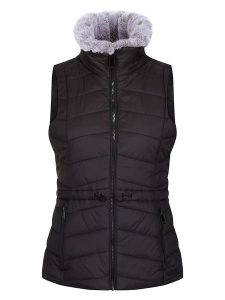 Regatta Kamizelka pikowana "Walless" w kolorze czarnym rozmiar: 38. Czarne kamizelki Regatta, bez wzorów, z puchu, bez kołnierzyka, bez ramiączek, bez kaptura. Za 115,24 zł.