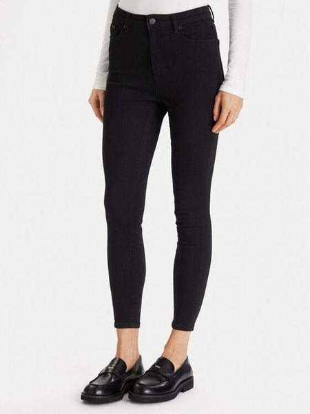 BOSS Jeansy Maye 50489812 Czarny Skinny Fit. Czarne jeansy Boss, bez wzorów, z bawełny. Za 479,99 zł.