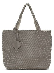 Ilse Jacobsen Dwustronny shopper bag w kolorze szaro-kremowym - 46 x 32 cm rozmiar: onesize. Brązowe shopper bag Ilse Jacobsen, bez wzorów, z materiału, na ramię, bez dodatków. Za 86,99 zł.