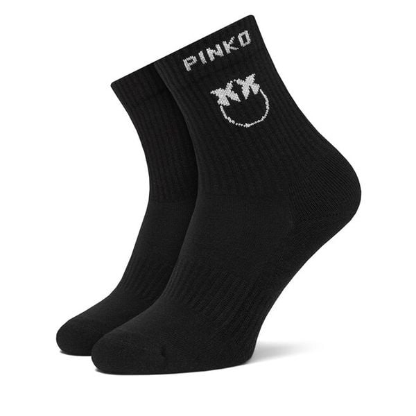 Skarpety długie PINKO. Czarne skarpetki Pinko, bez wzorów. Za 129,99 zł.
