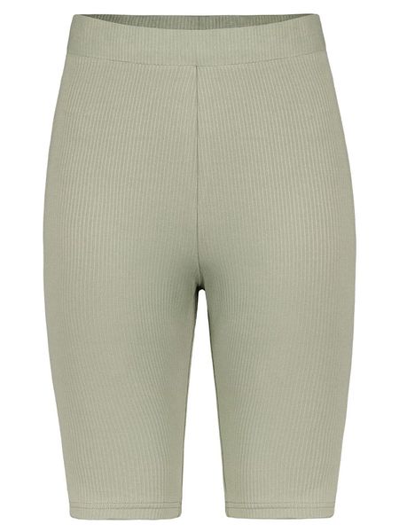 Sublevel Szorty w kolorze jasnozielonym rozmiar: XS. Zielone szorty Sublevel, bez wzorów, z podwyższonym stanem. Za 23,83 zł.