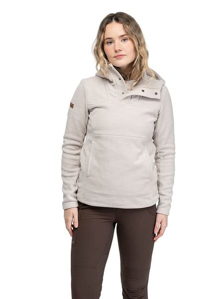Bergans Bluza polarowa "Hareid" w kolorze beżowym rozmiar: L. Brązowe bluzy Bergans, l, bez wzorów, z polaru, bez kaptura. Za 316,24 zł.