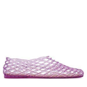 Baleriny JENNY. Czerwone balerinki Jenny, bez wzorów, bez obcasa, bez zapięcia. Za 69,99 zł.