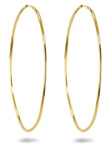 Les Favorites Pozłacane kolczyki-kreole rozmiar: onesize. Żółte kolczyki Les Favorites, pozłacane. Za 121,99 zł.